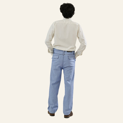 Men's Light Blue Jeans - 1900s Fit