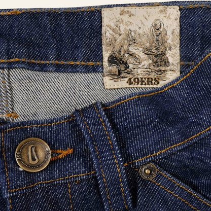Men's Indigo Jeans - Gold Rush