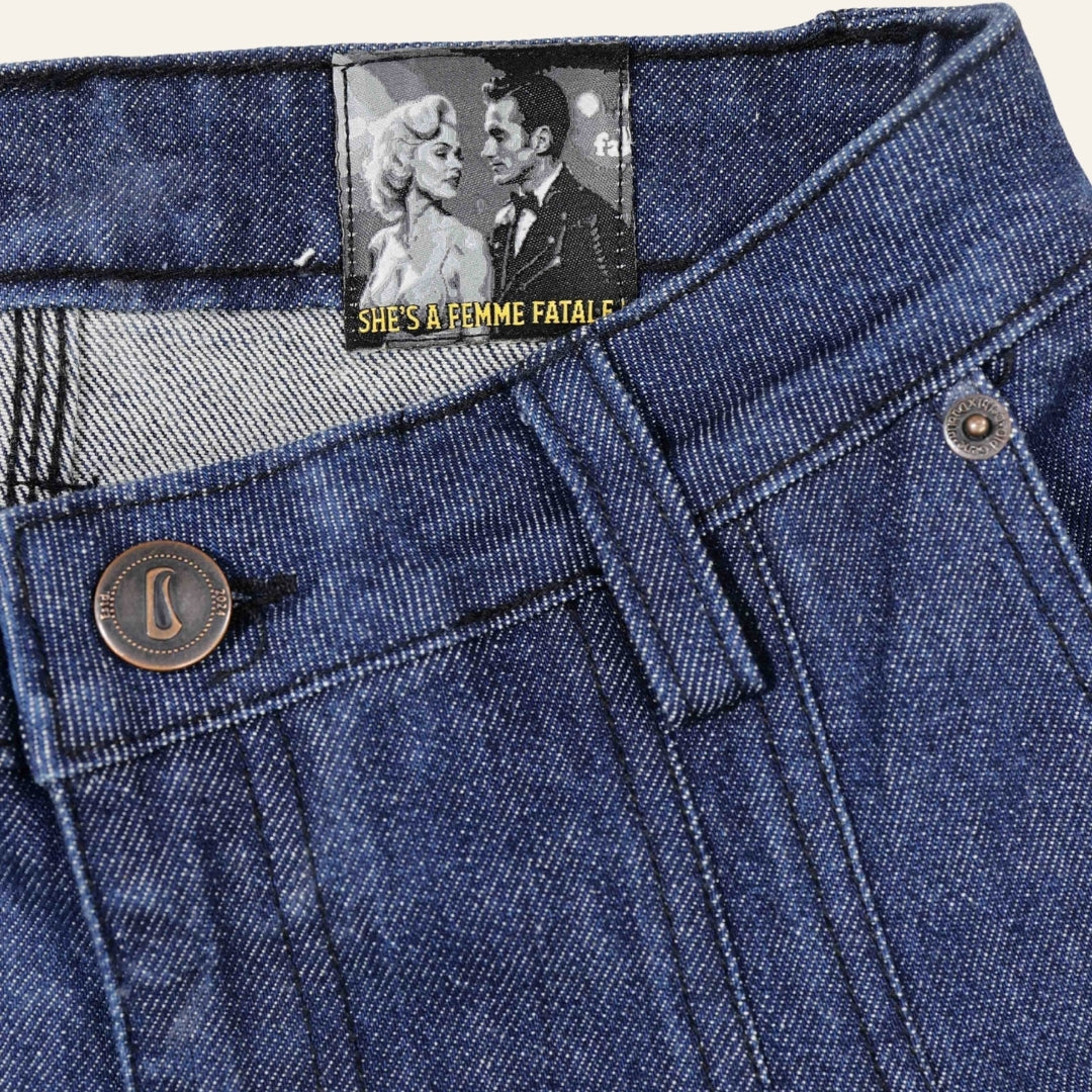 Women's Indigo Jeans - 1900s Fit