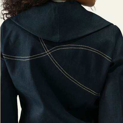 Women’s Dark Selvedge Blazer - Women Liberation