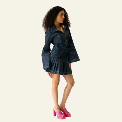 Women’s Blue Dress - Saturday night fever