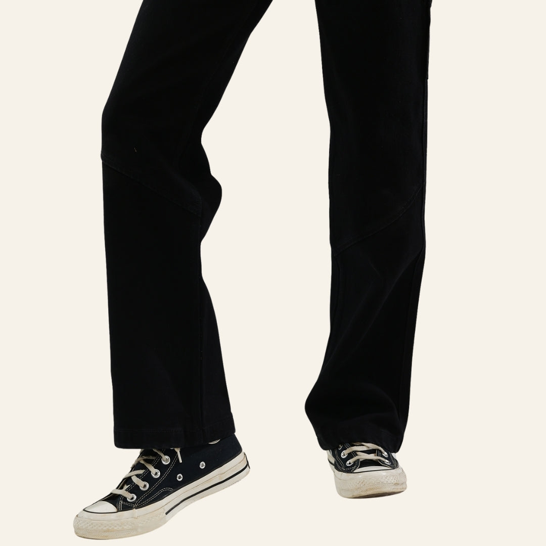 Women's Black Jeans - Gold Rush