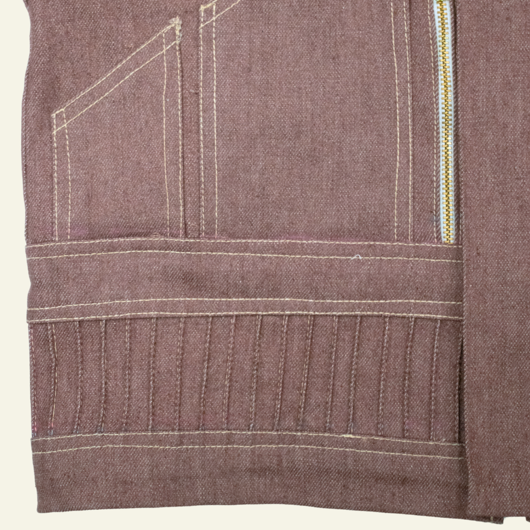 Pink Denim Space age Jacket