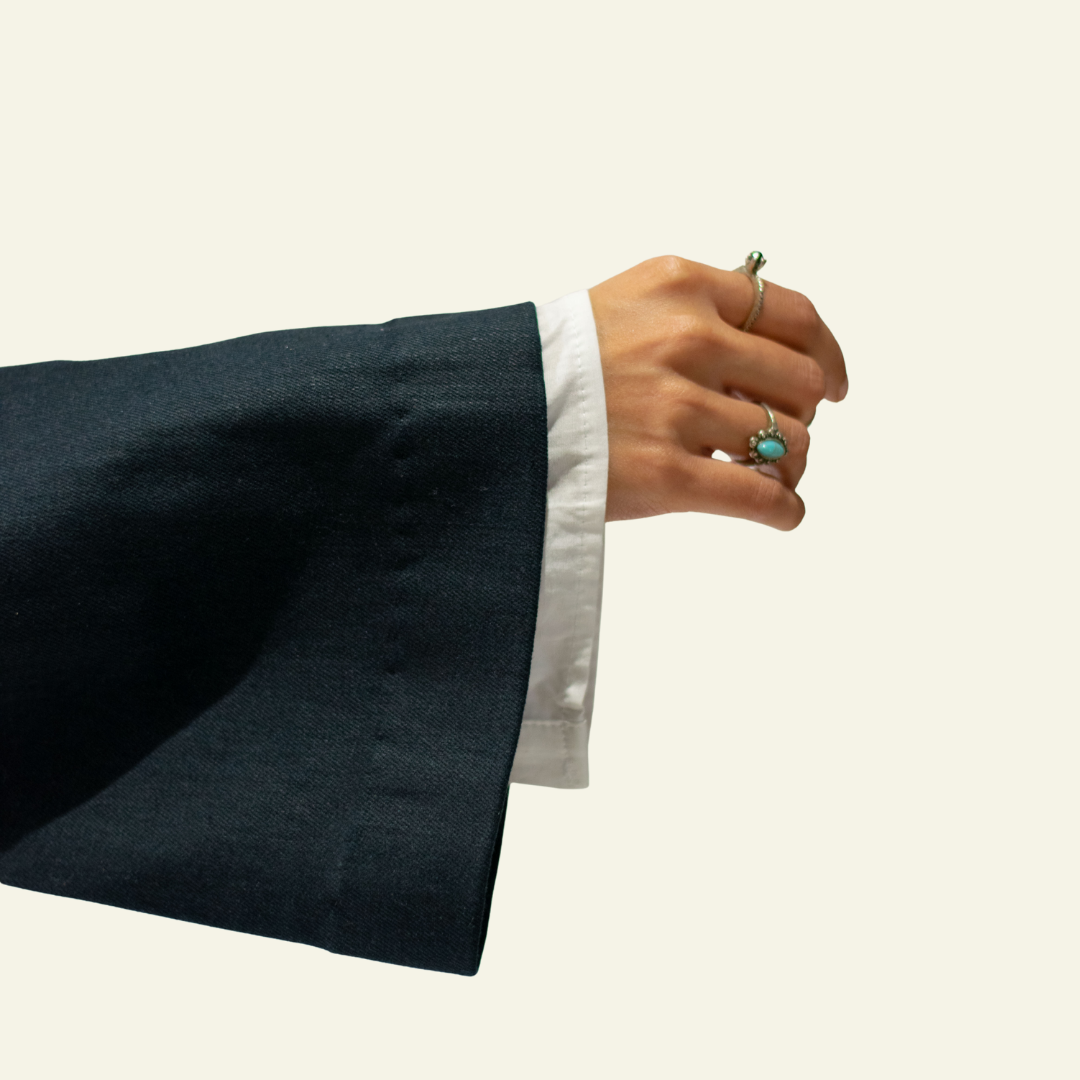 Women’s Dark Selvedge Blazer - Women Liberation