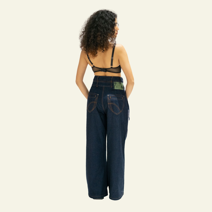 Women’s Indigo Flared Jeans - Women Liberation