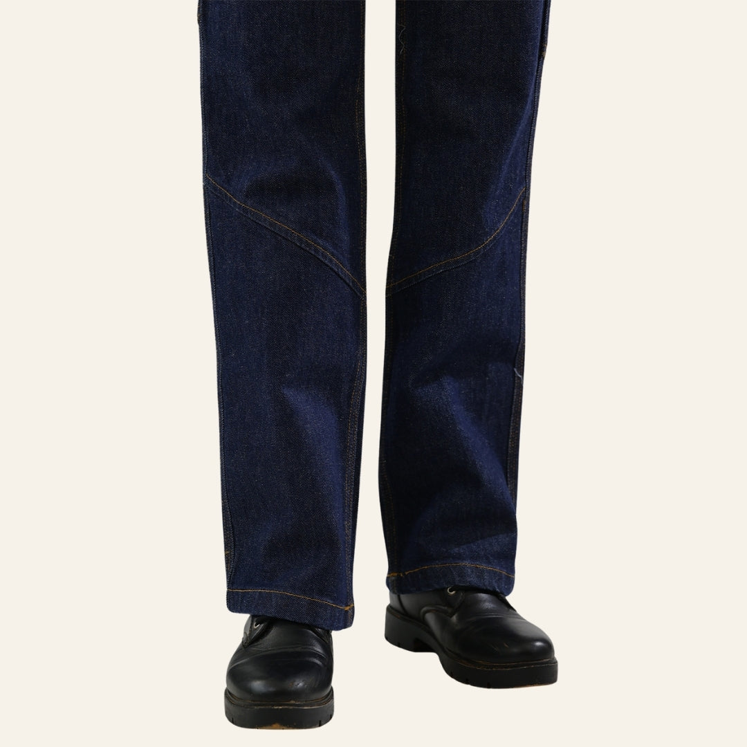 Women's Indigo Jeans - Gold Rush