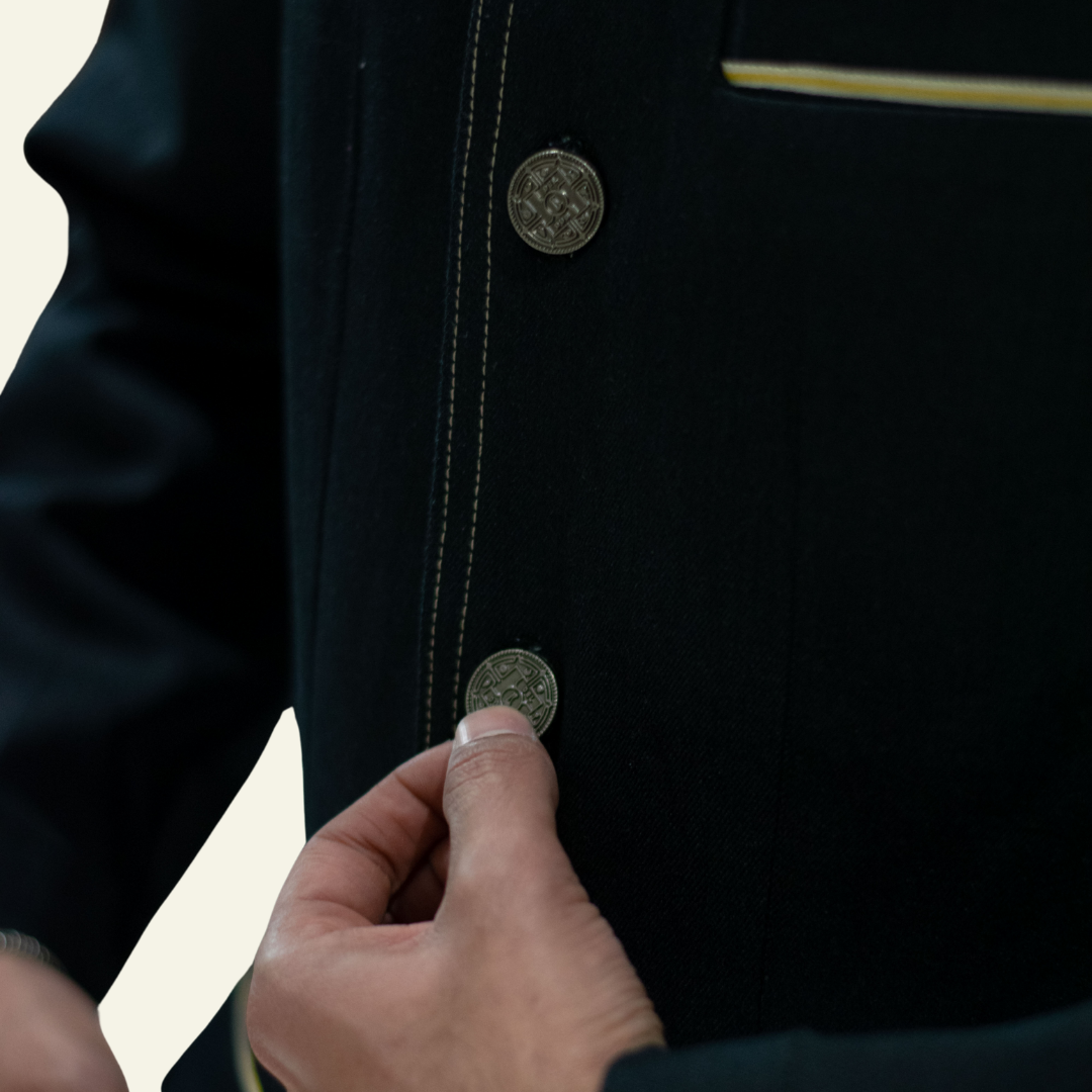 Men’s Dark Selvedge Blazer - Youth Rebellion