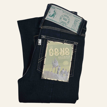 Women's Dark Selvedge Jeans - Vintage India