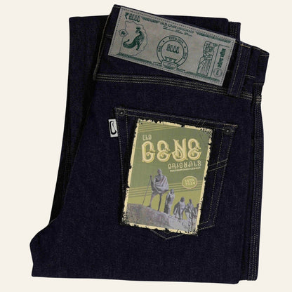 Men's Dark Blue Selvedge Jeans - Vintage India