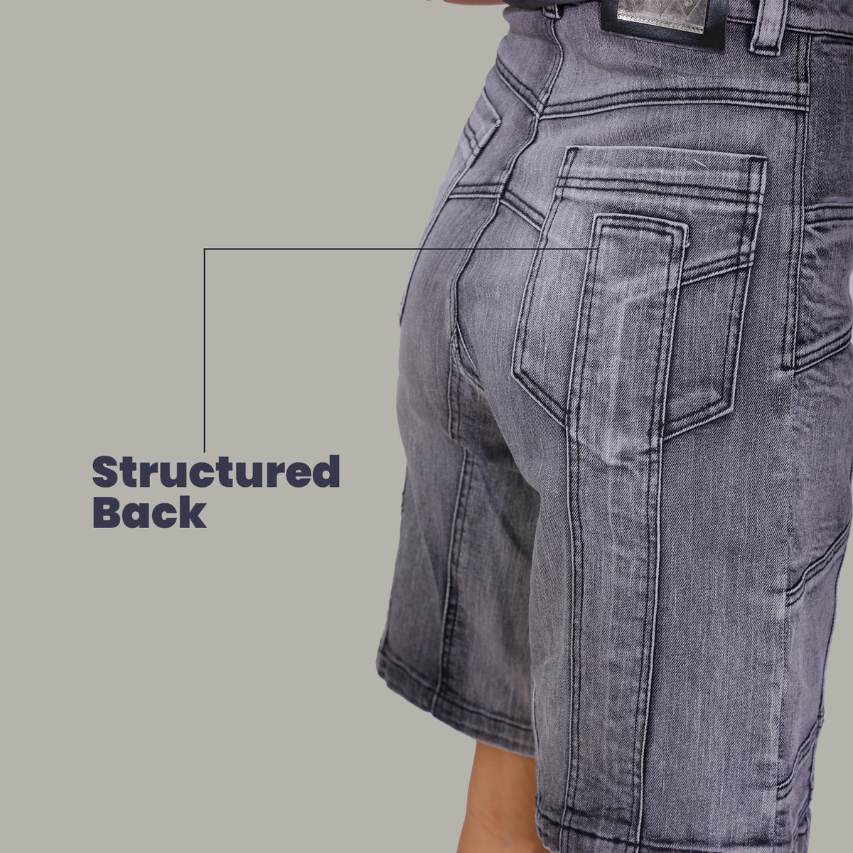 UNISEX PANELLED JORTS - BUZLUDZHA MONUMENT