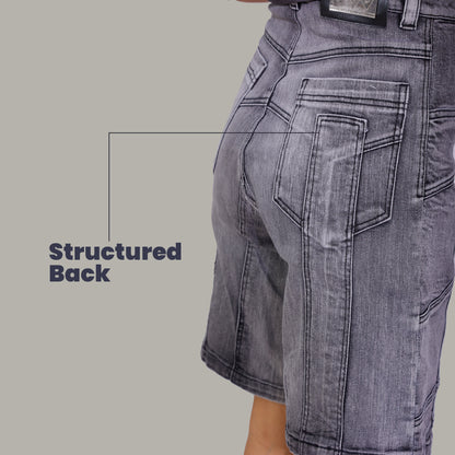 UNISEX PANELLED JORTS - BUZLUDZHA MONUMENT