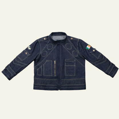 Blue Denim Space age Jacket