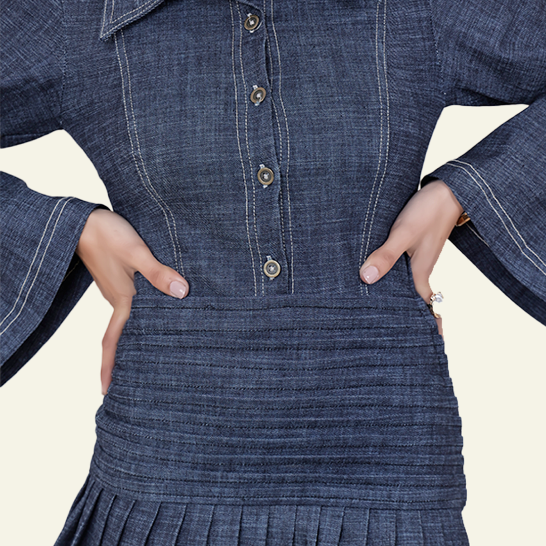 Women’s Blue Dress - Saturday night fever
