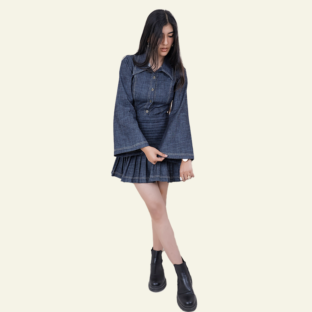 Women’s Blue Dress - Saturday night fever