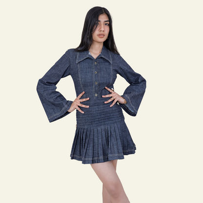 Women’s Blue Dress - Saturday night fever